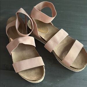 Madden Girl Elastic Strap Sandals